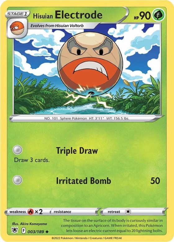 Hisuian Electrode - Reverse Holo