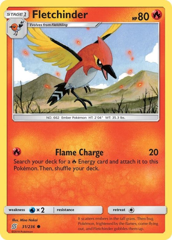 Fletchinder - Reverse Holo