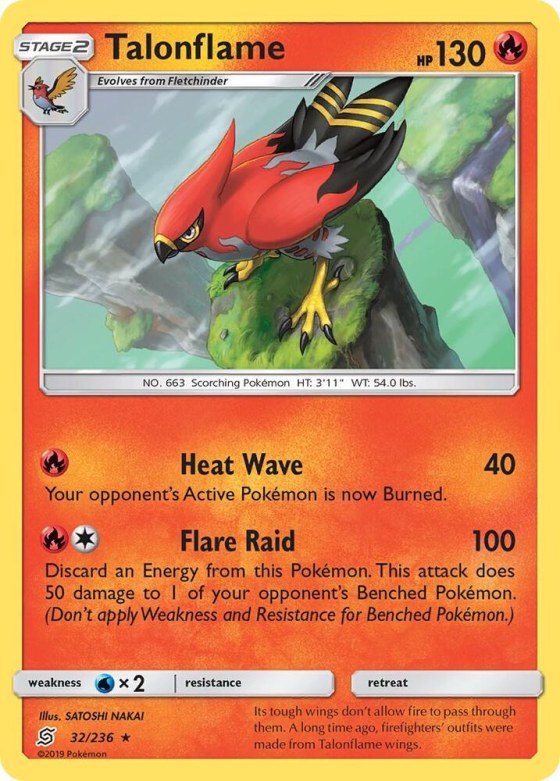 Talonflame - Reverse Holo