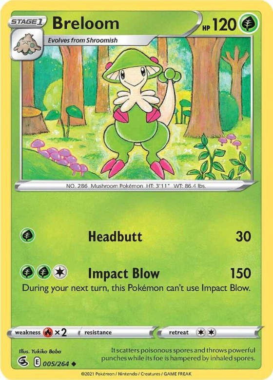 Breloom - Reverse Holo