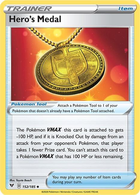 Hero's Medal - Reverse Holo