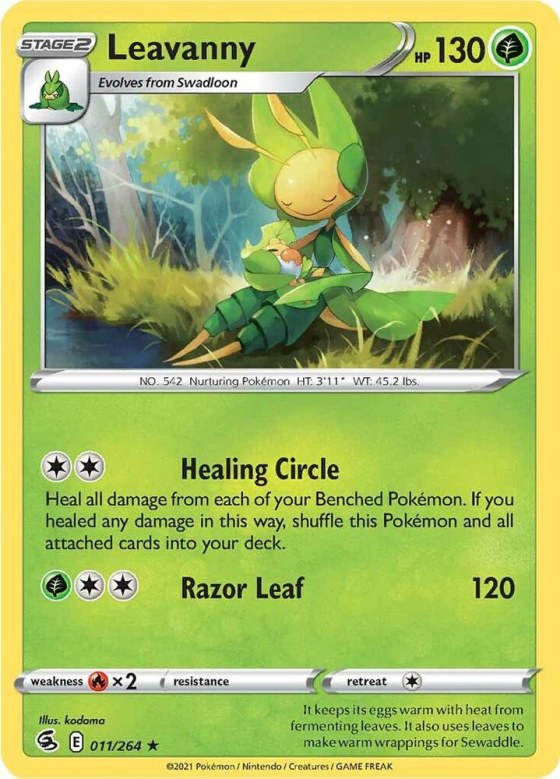 Leavanny - Reverse Holo