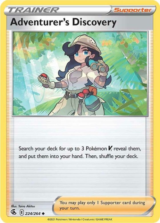 Adventurer's Discovery - Reverse Holo