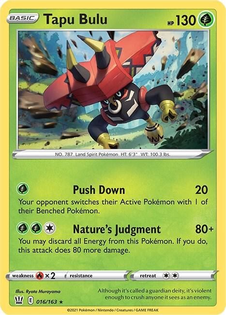 Tapu Bulu - Reverse Holo