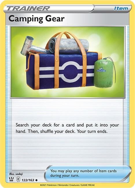 Camping Gear - Reverse Holo
