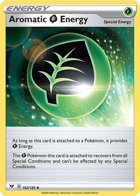 Aromatic Grass Energy - Reverse Holo