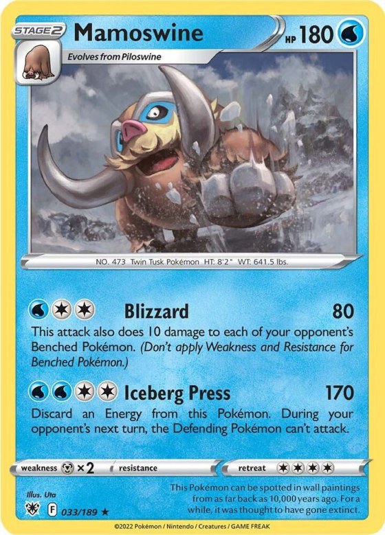 Mamoswine - Reverse Holo