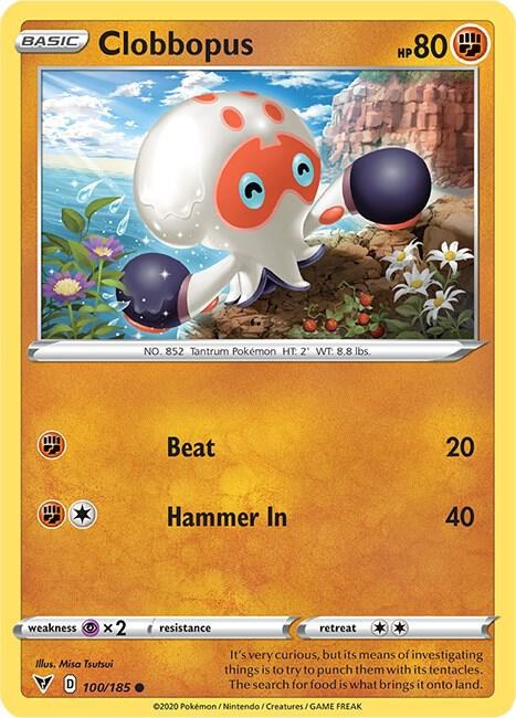 Clobbopus - Reverse Holo