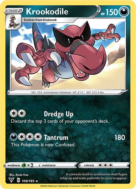 Krookodile - Reverse Holo