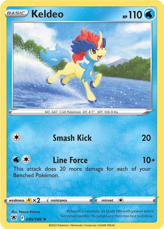 Keldeo - Holo