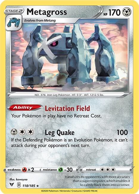 Metagross - Reverse Holo