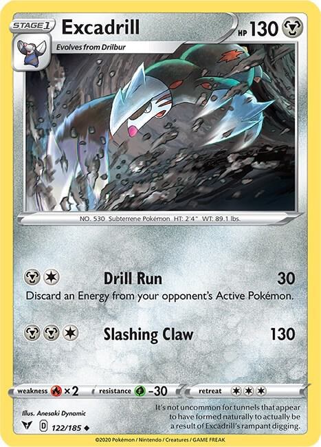 Excadrill - Reverse Holo