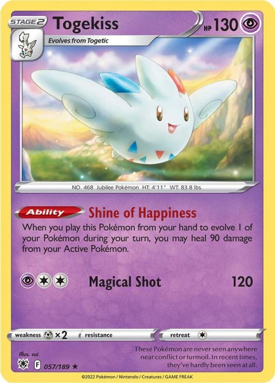 Togekiss - Reverse Holo