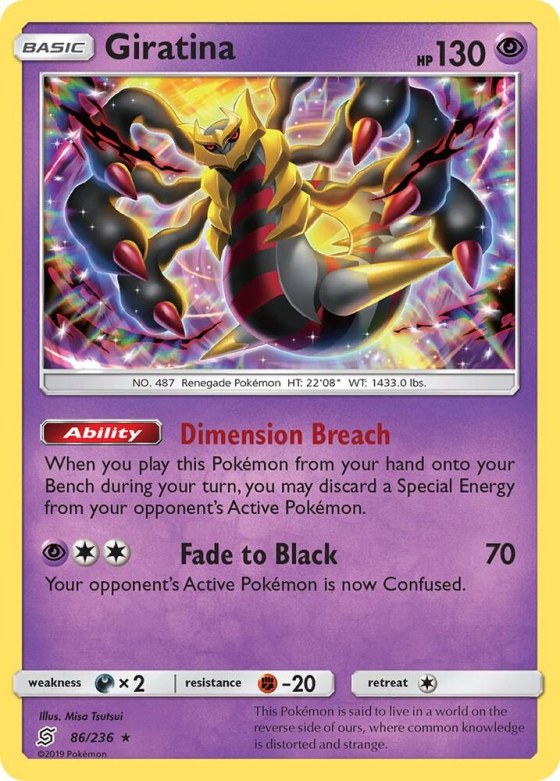 Giratina - Reverse Holo