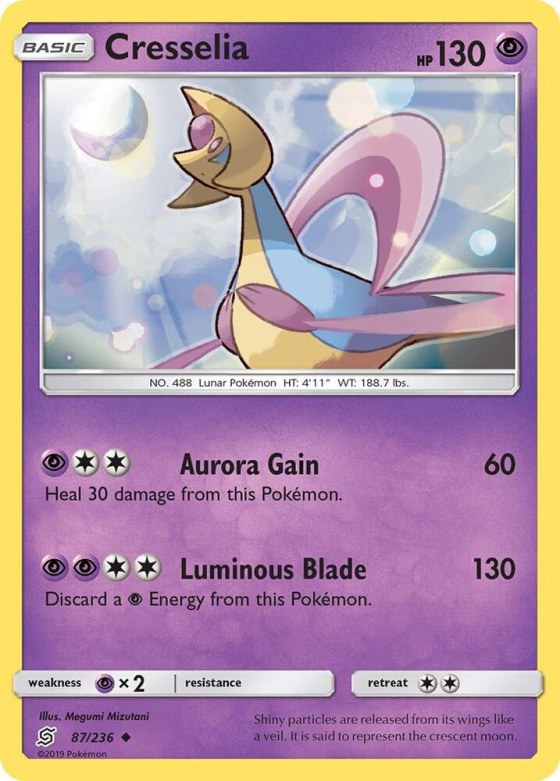 Cresselia - Reverse Holo