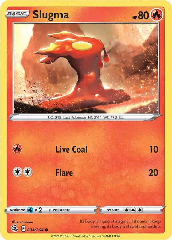 Slugma - Reverse Holo
