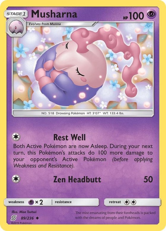Musharna - Reverse Holo