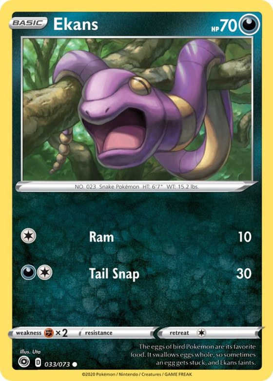 Ekans - Reverse Holo