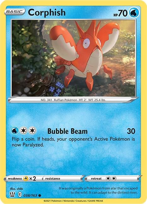 Corphish - Reverse Holo