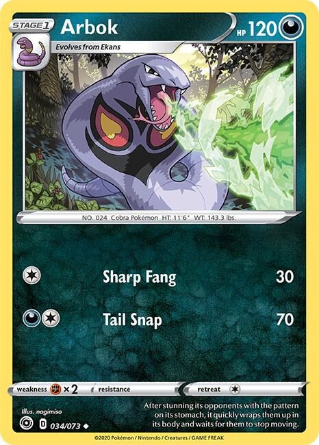 Arbok - Reverse Holo