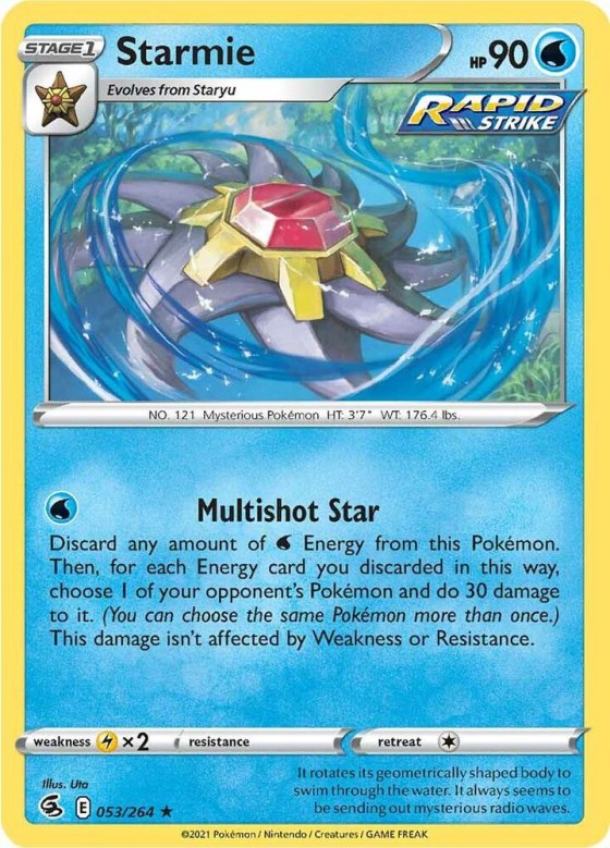 Starmie - Reverse Holo
