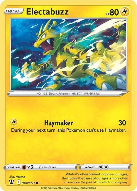 Electabuzz - Reverse Holo