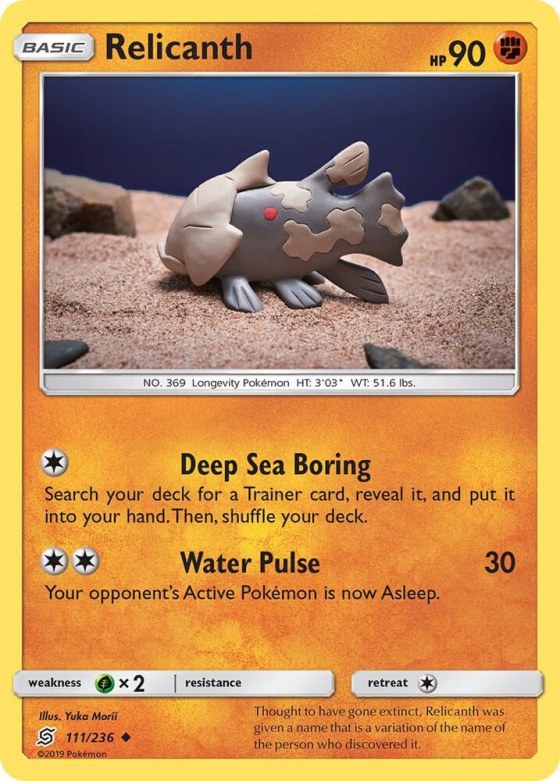 Relicanth - Reverse Holo