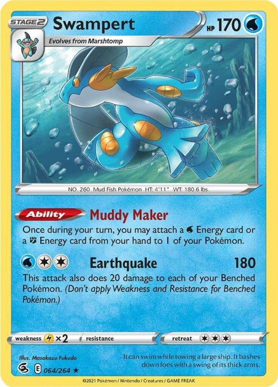 Swampert - Reverse Holo