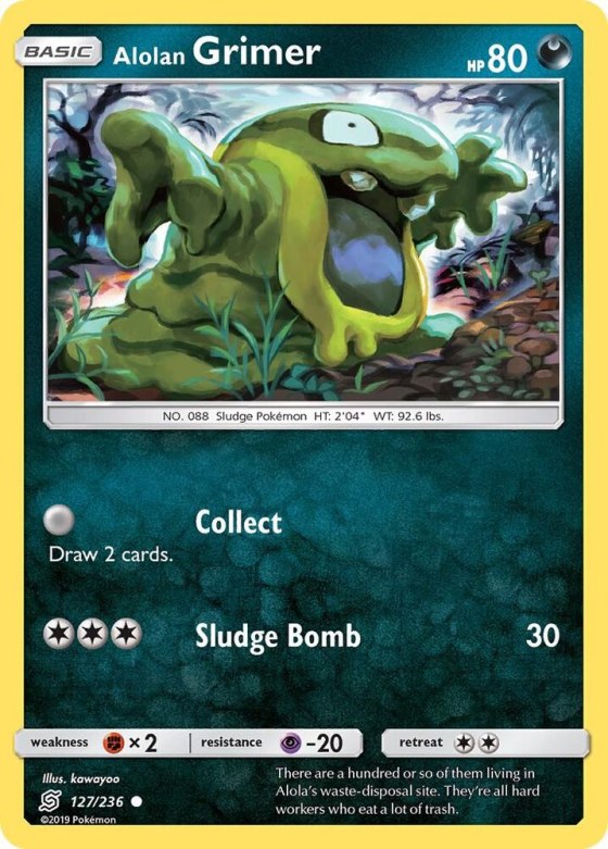 Alolan Grimer - Reverse Holo