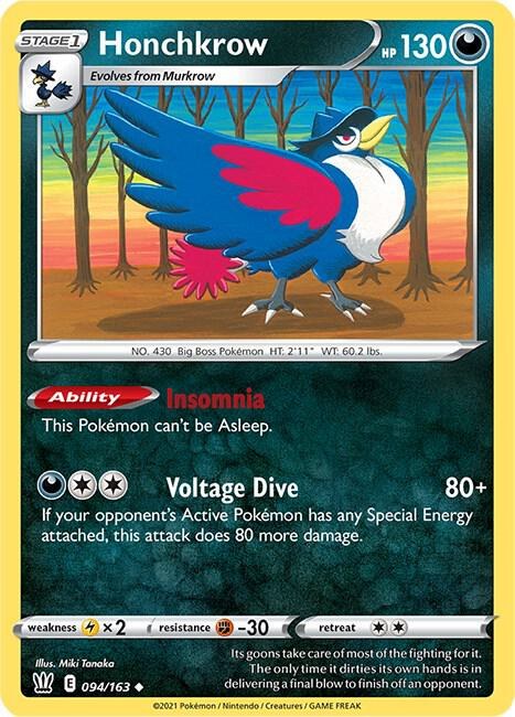 Honchkrow - Reverse Holo