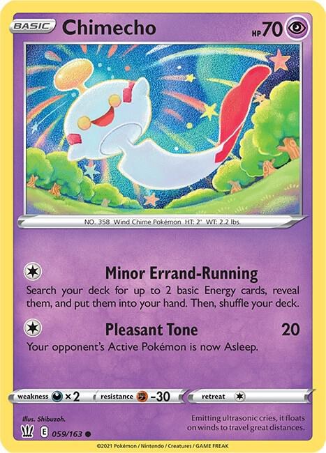 Chimecho - Reverse Holo