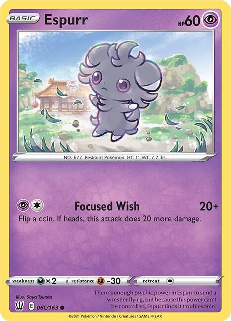 Espurr - Reverse Holo
