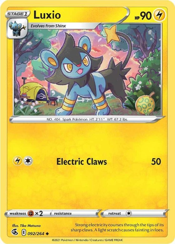 Luxio - Reverse Holo