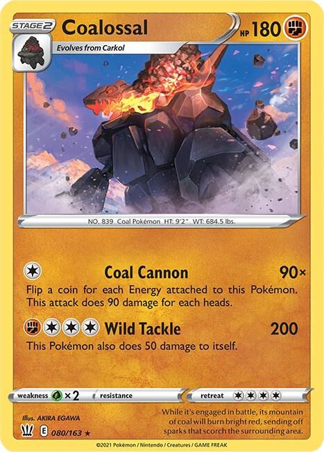 Coalossal - Reverse Holo