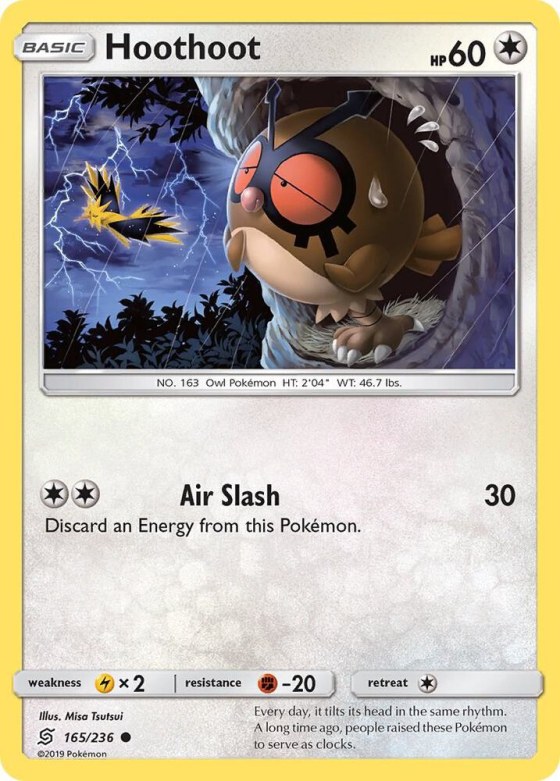 Hoothoot - Reverse Holo