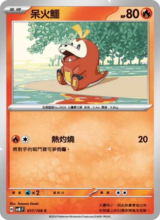 呆火鱷