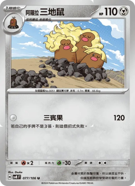 阿羅拉 三地鼠