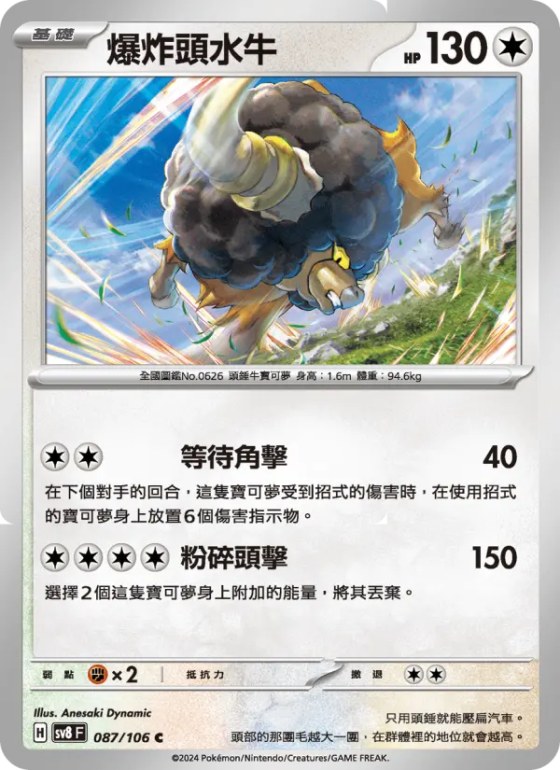 爆炸頭水牛