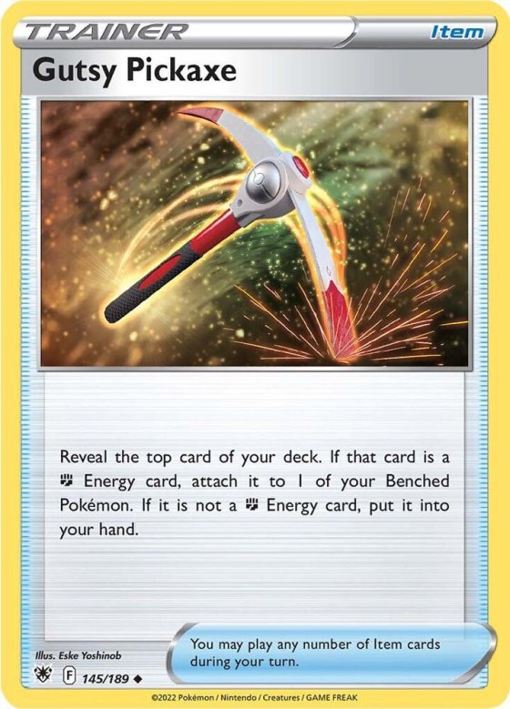 Gutsy Pickaxe - Reverse Holo