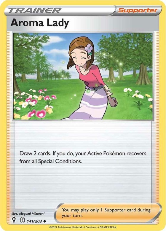 Aroma Lady - Reverse Holo