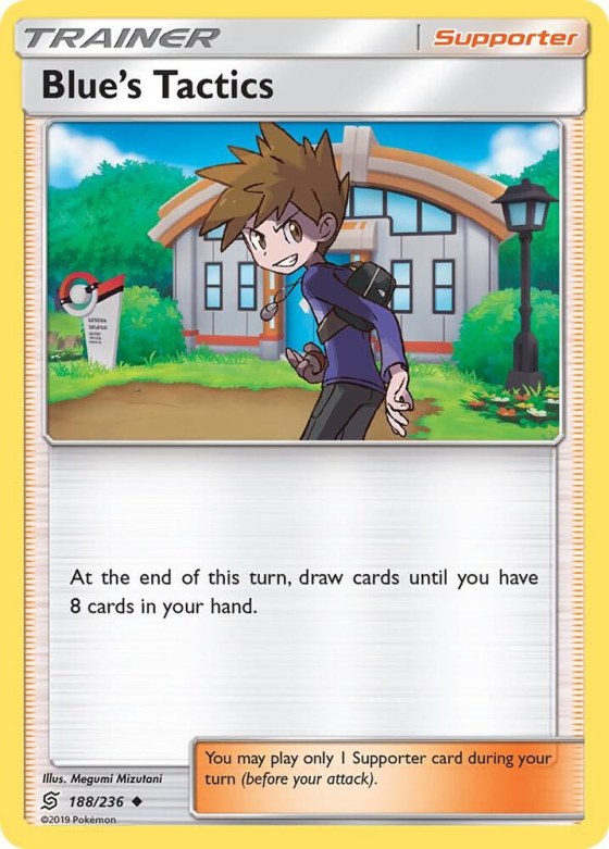Blue's Tactics - Reverse Holo