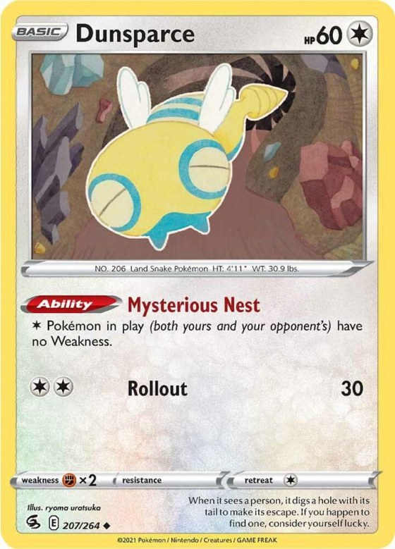 Dunsparce - Reverse Holo