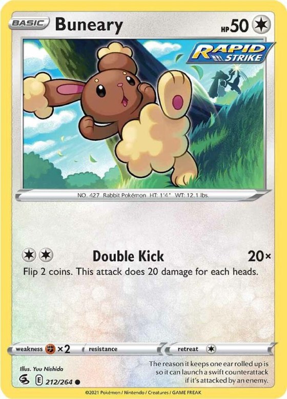 Buneary - Reverse Holo