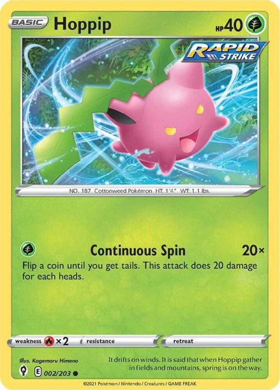 Hoppip - Reverse Holo