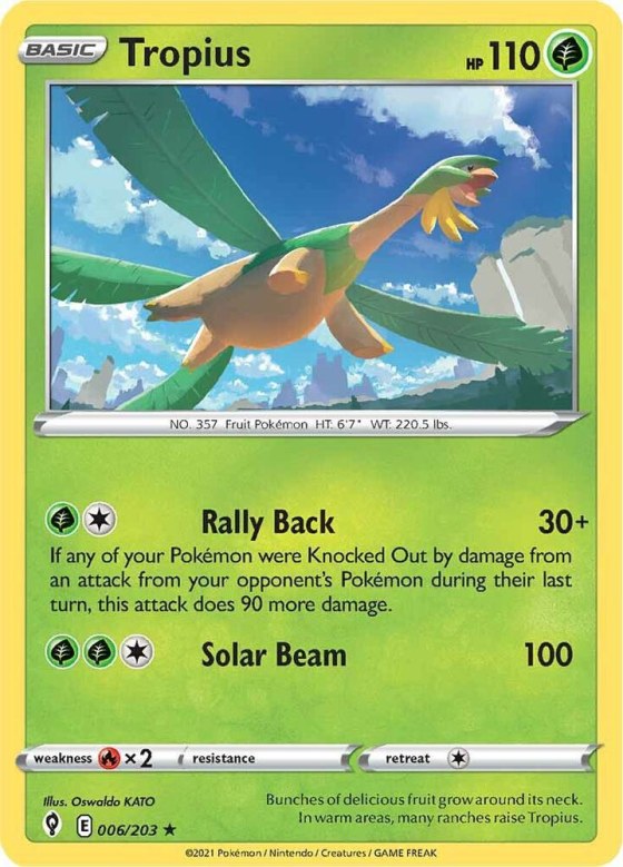 Tropius - Reverse Holo