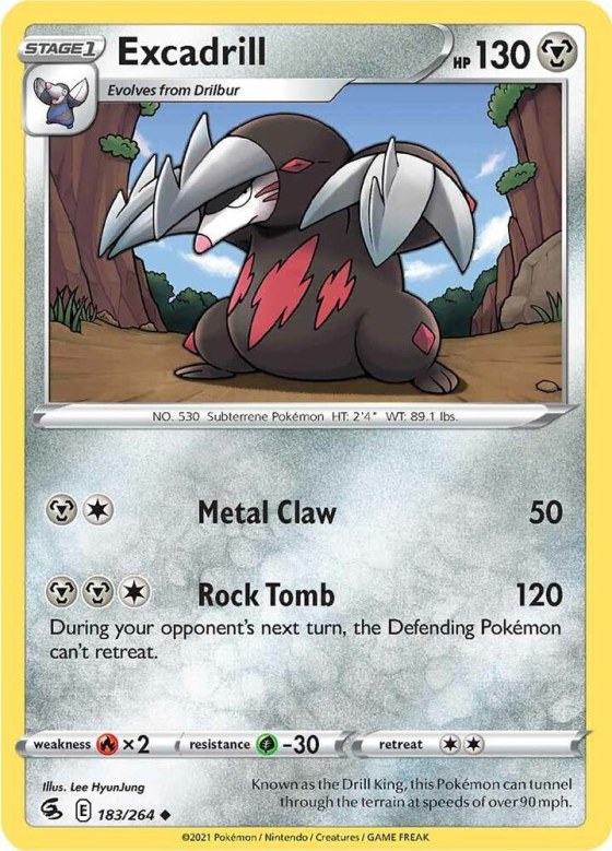 Excadrill - Reverse Holo