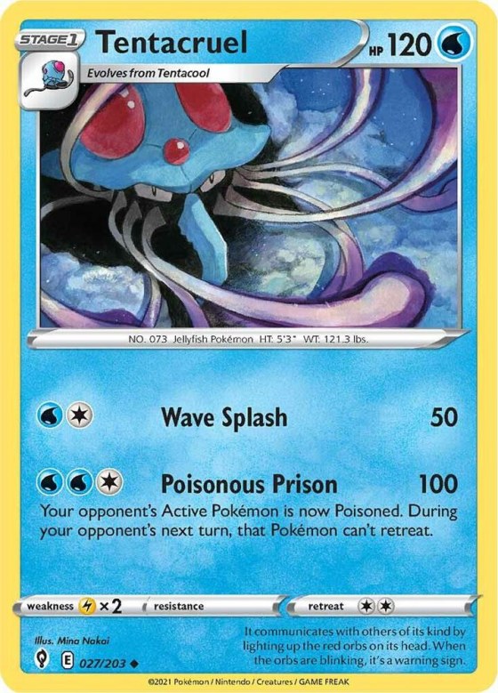 Tentacruel - Reverse Holo