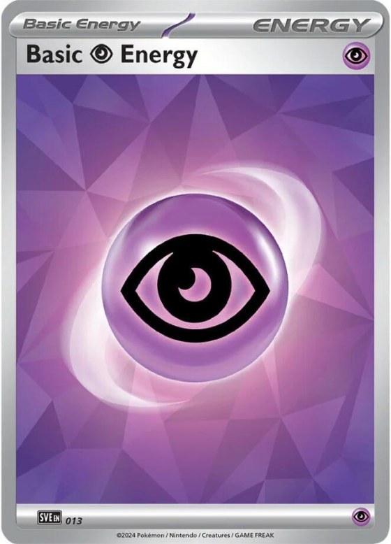 Basic Psychic Energy - Cracked Ice Holo