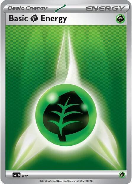 Basic Grass Energy - Reverse Holo
