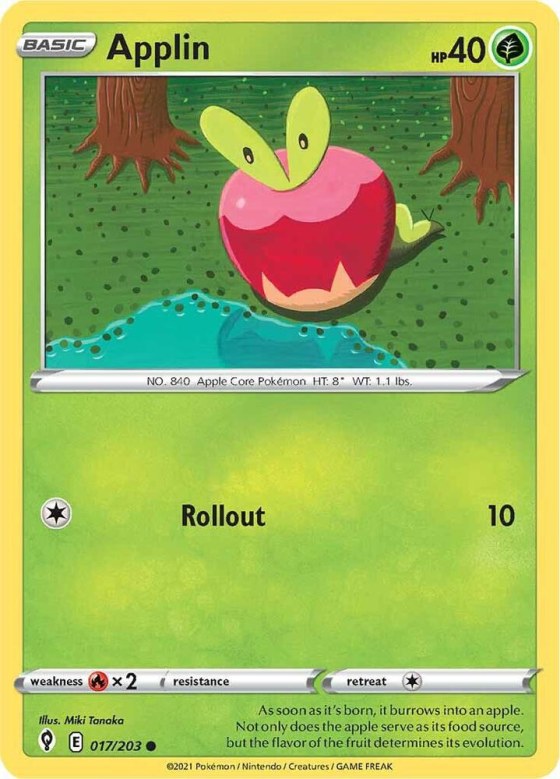 Applin - Reverse Holo